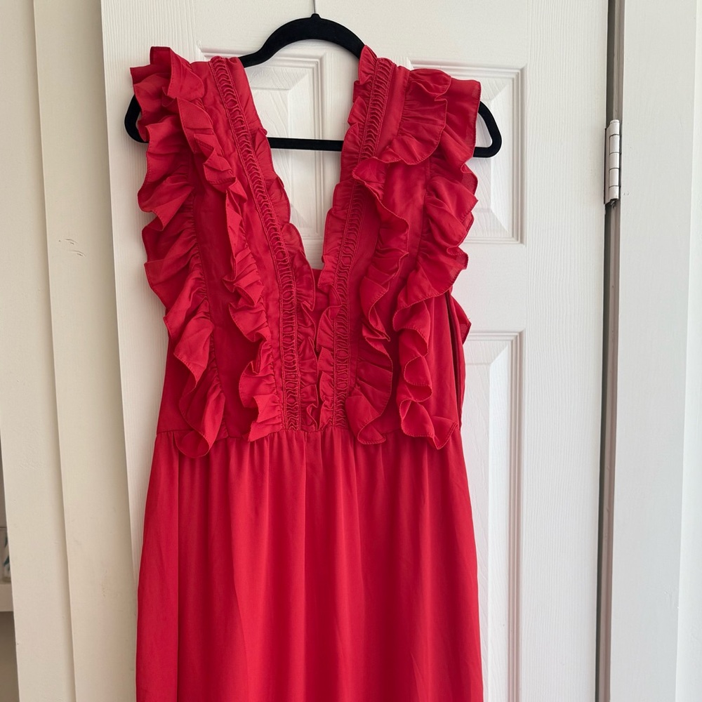 Kate Hudson for NY & Co Ruffle Maxi Dress
